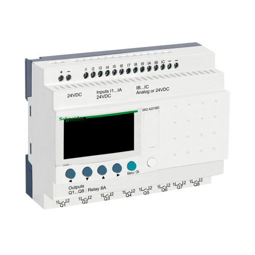 SR 20 I/O REL. 24VDC Display W/O CLK – SR2A201BD